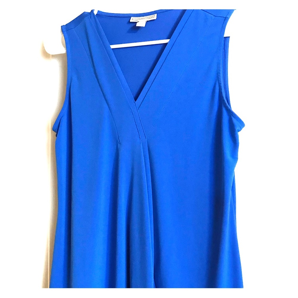 Two Tops!  Banana Republic Gray Dana Buchanan Blue